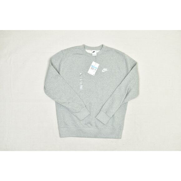 NEW Nike Sportswear Fleece Heather Crewneck Sweatshirt Size M BV2662-063 - Picture 5 of 8